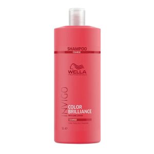 Wella Invigo Color Brilliance Shampoo Coarse 1000ml - shampoo per capelli colorati spessi