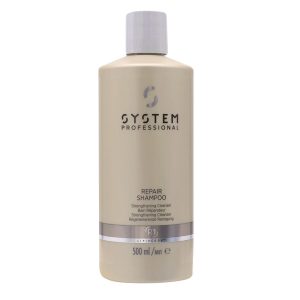 System Professional Repair Shampoo R1, 500ml - Shampoo Rinforzante Capelli Danneggiati