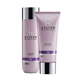 Kit System Professional Color Save Shampoo C1 250ml Conditioner C2 200ml