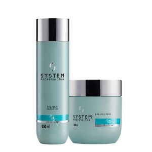 Kit System Professional Balance Shampoo B1, 250ml Mask B3, 200ml