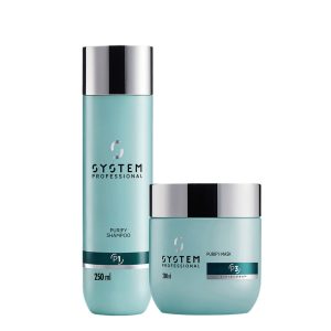 Kit System Professional Purify Shampoo P1, 250ml Mask 200 ml