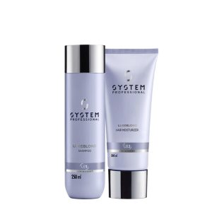 Kit System Professional LuxeBlond Shampoo 250ml Conditioner 200ml
