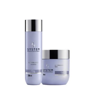 Kit System Professional LuxeBlond Shampoo 250ml Mask 200ml