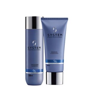 Kit System Professional Smoothen Shampoo S1, 250ml Conditioner S2, 200ml