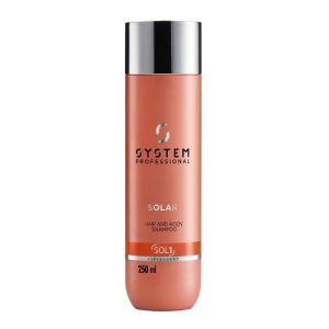 System Professional Solar Hair & Body Shampoo Sol1, 250ml - shampoo solare corpo e capelli