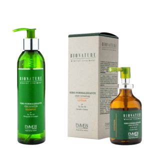 Kit Bionature Shampoo Sebo-Normalizzante 250 ml+Lozione Sebo-Normalizzante