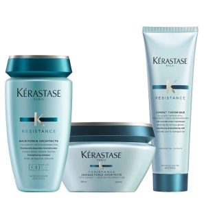 Kerastase Bain Resistance Force Architecte 250ml Masque 200ml Thermique 150ml