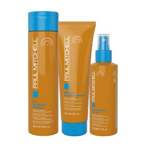 Paul Mitchell Sun Shampoo 300ml After Sun Mask 250ml Dry Oil 150ml In Omaggio Bag Mare