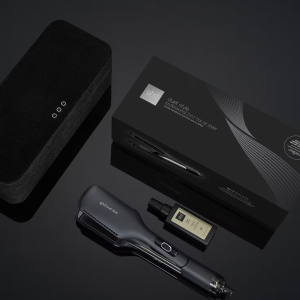 Ghd Duet Style Gift Set - Piastra 2 IN 1 In Omaggio Olio di argan ghd sleek talker e vanity case in velluto nero INCLUSI