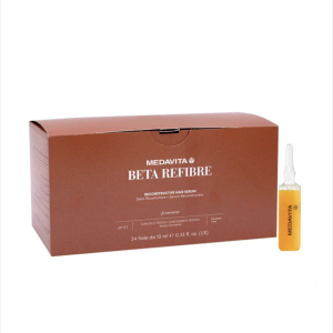 Medavita Beta Refibre Siero Ricostruttore fiale per capelli rovinati 24x10ml